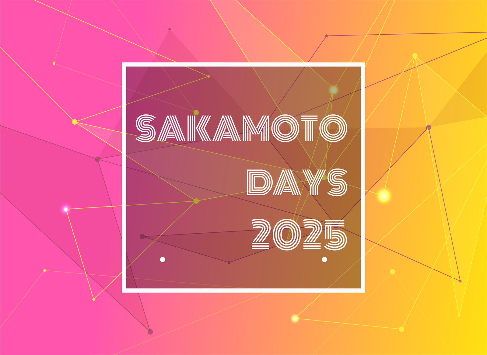 Text written in Sakamoto Days 2025