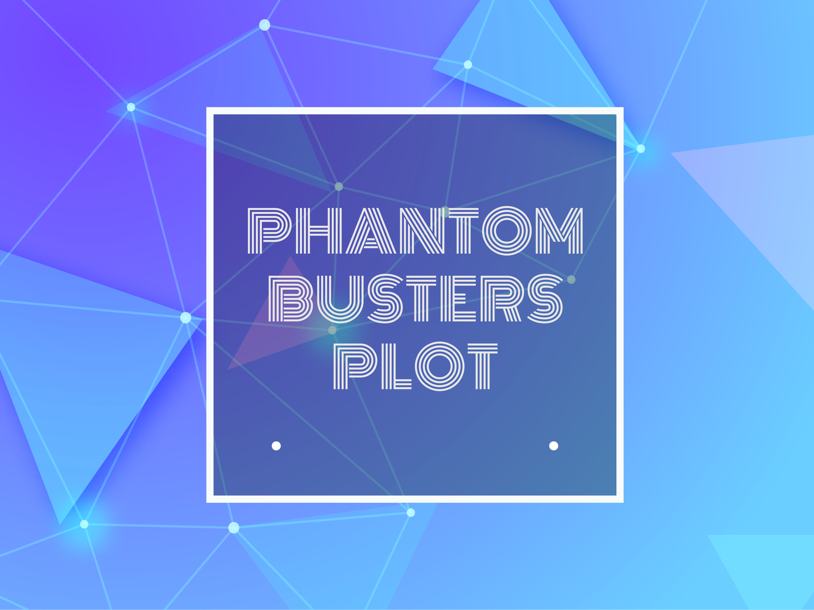 Text: phantom busters plot